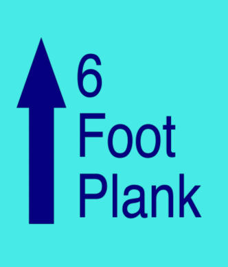 6 Foot Porch Plank