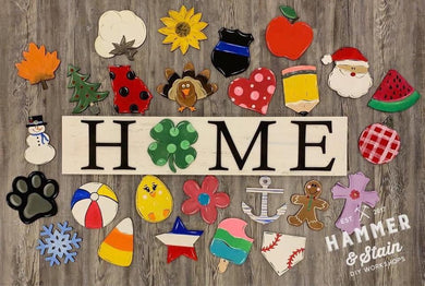 Interchangeable Home Sign Gallery