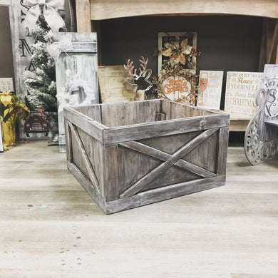 Christmas Tree Box--available during any open workshop